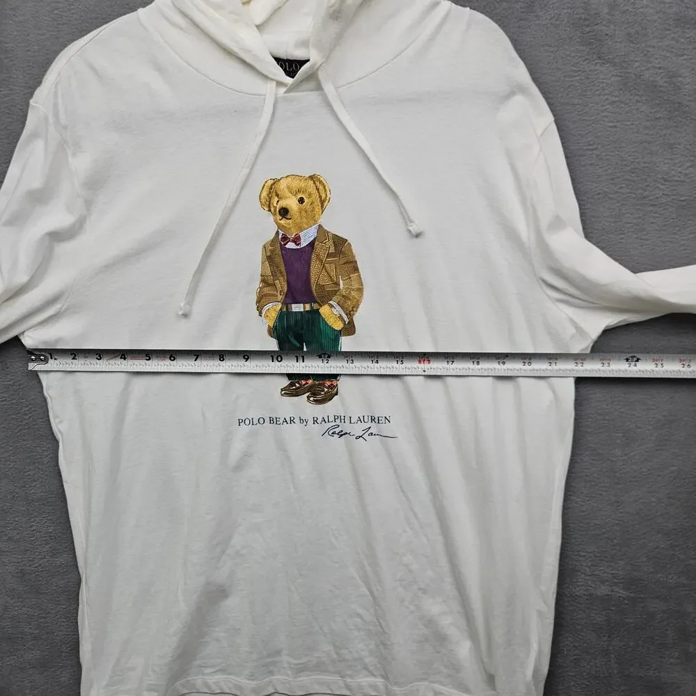 Polo Ralph Lauren Polo Bear Graphic Hoodie Size Large - Picture 3 of 8